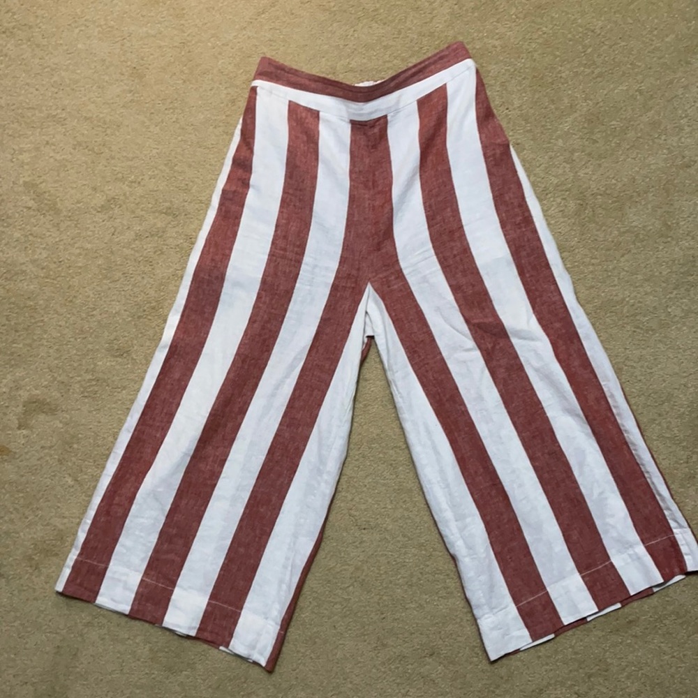 Madewell - M -Cropped Linen pants